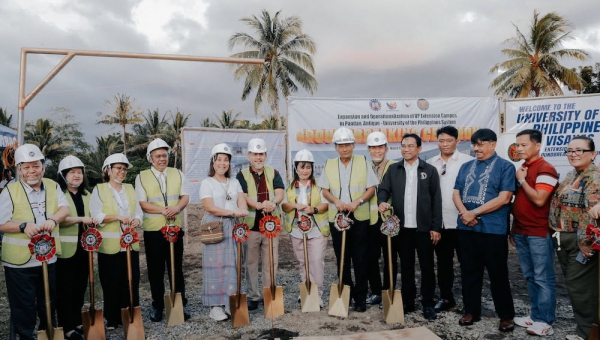 UP Visayas, DPWH, and Antique LGU breaks ground for the expansion of UPV Extension Facility in Antique