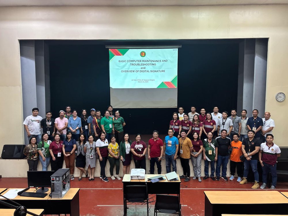 DIC conducts Basic Computer Troubleshooting Training Sessions