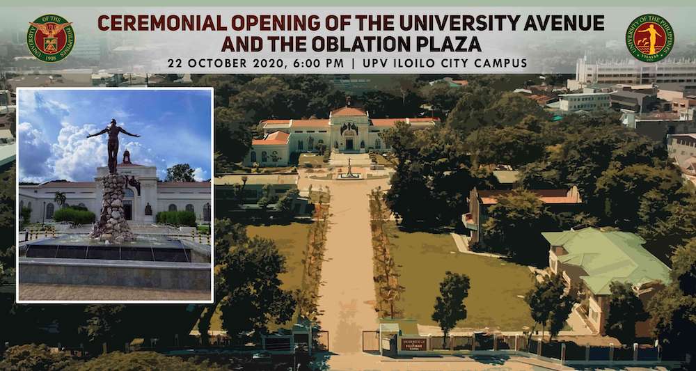 ceremonial opening university avenue oblation plaza