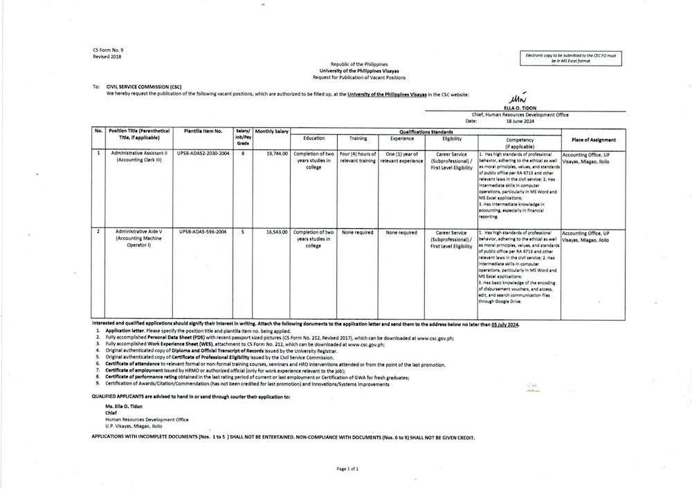 hiring acctg aa2 aaide5 0624