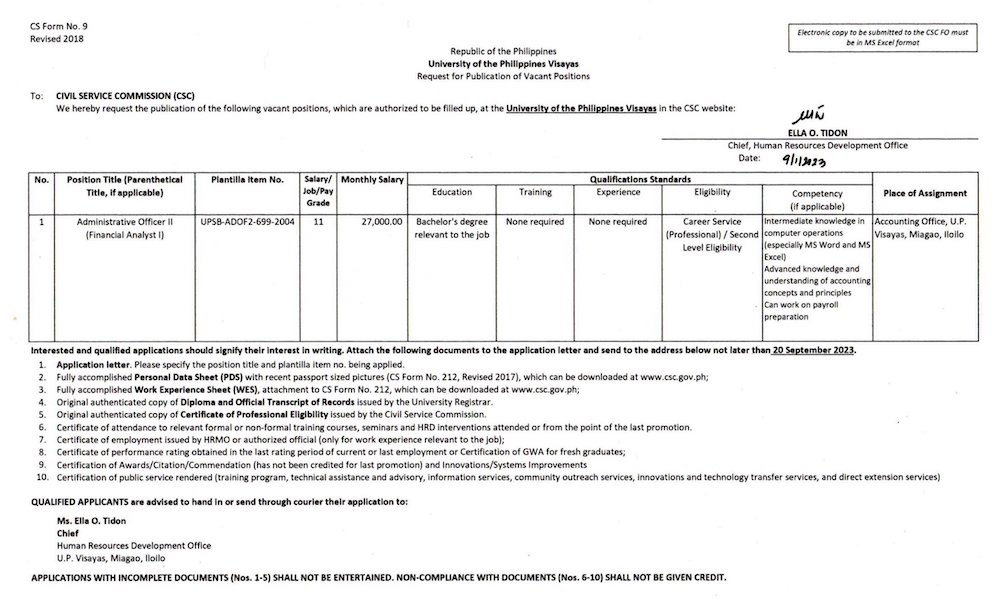 hiring acctg financial analyst 0923