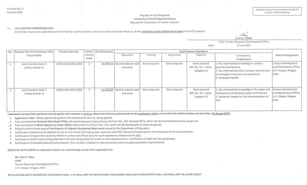 hiring cdmo aaide3 0724 new