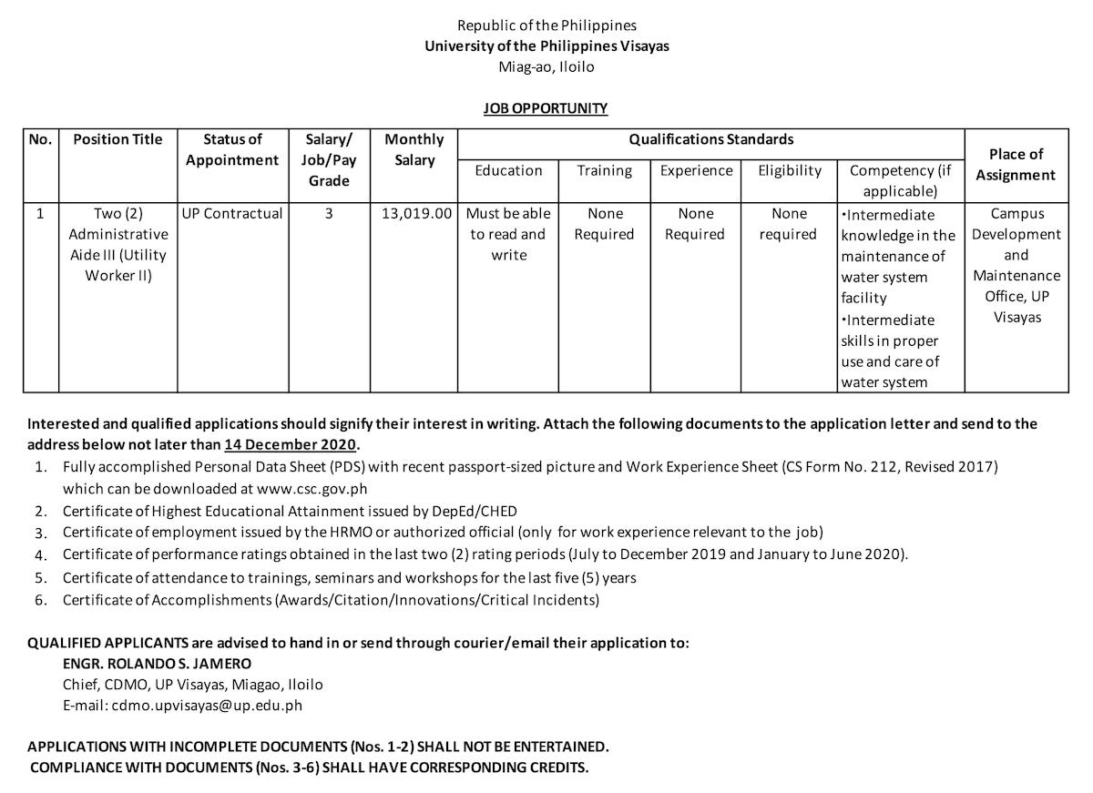 hiring cdmo adminaide3 1220