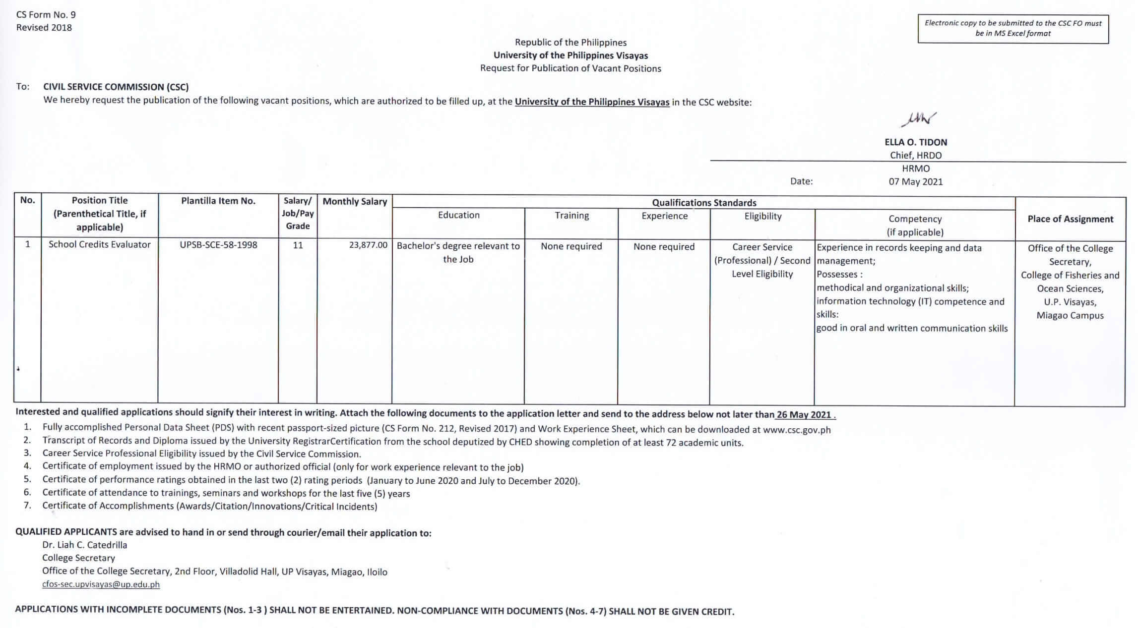 hiring cfos cs sce 050721