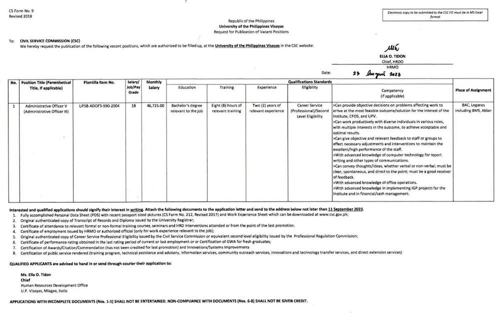 hiring ia ao5 1 0823