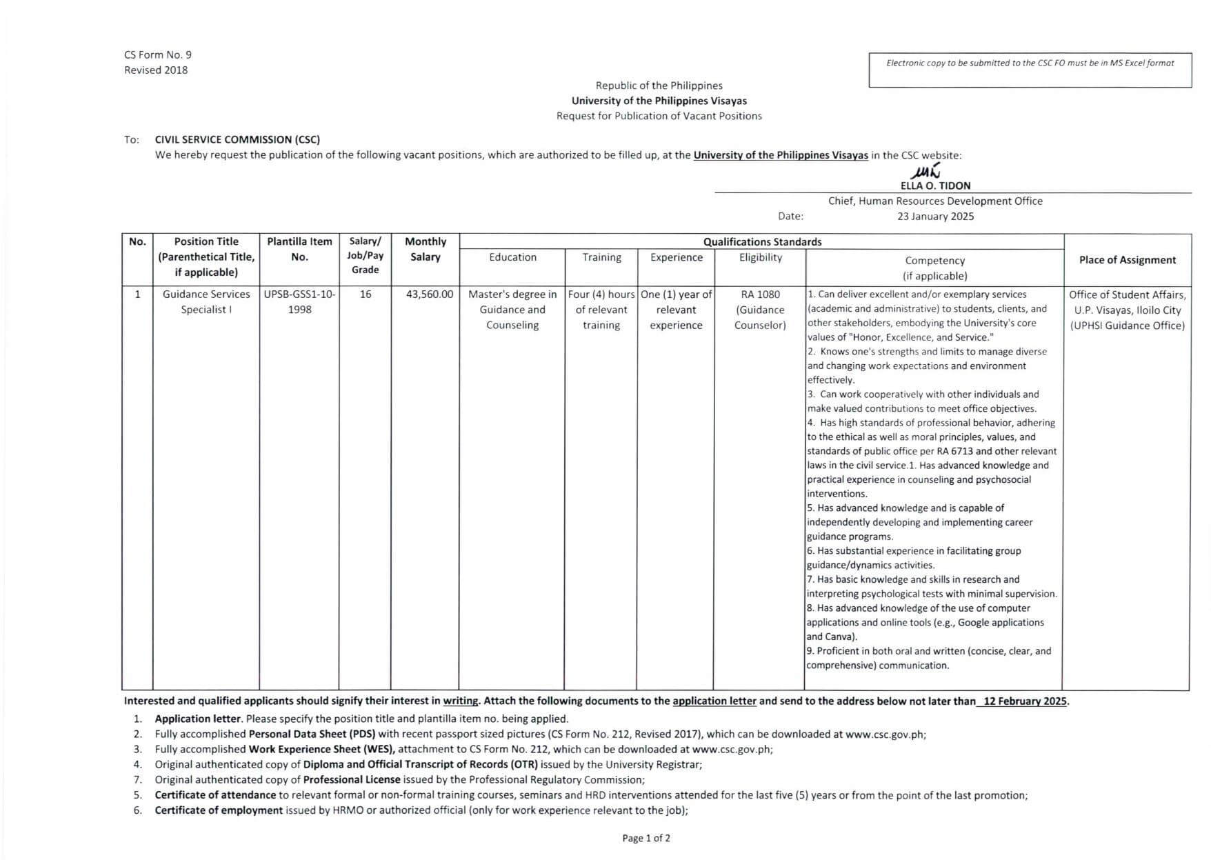 hiring osa gss1 0125 1
