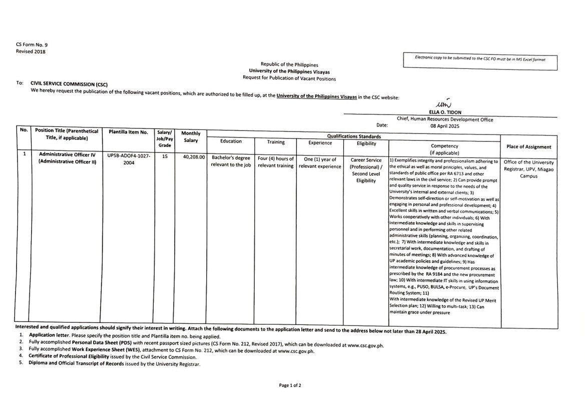 hiring our ao4 1 0425