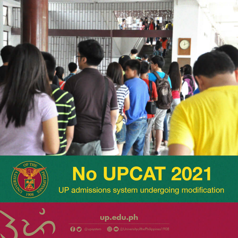 no upcat 2021