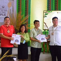 UPV-CHED TSIBOG team turns over learning materials on culture and heritage to Ibajay and DepEd Aklan