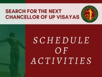 Search for the Next Chancellor of UP Visayas