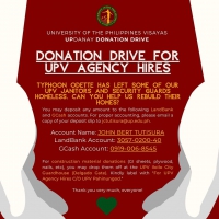 Donation Drive for UPV Agency Hires