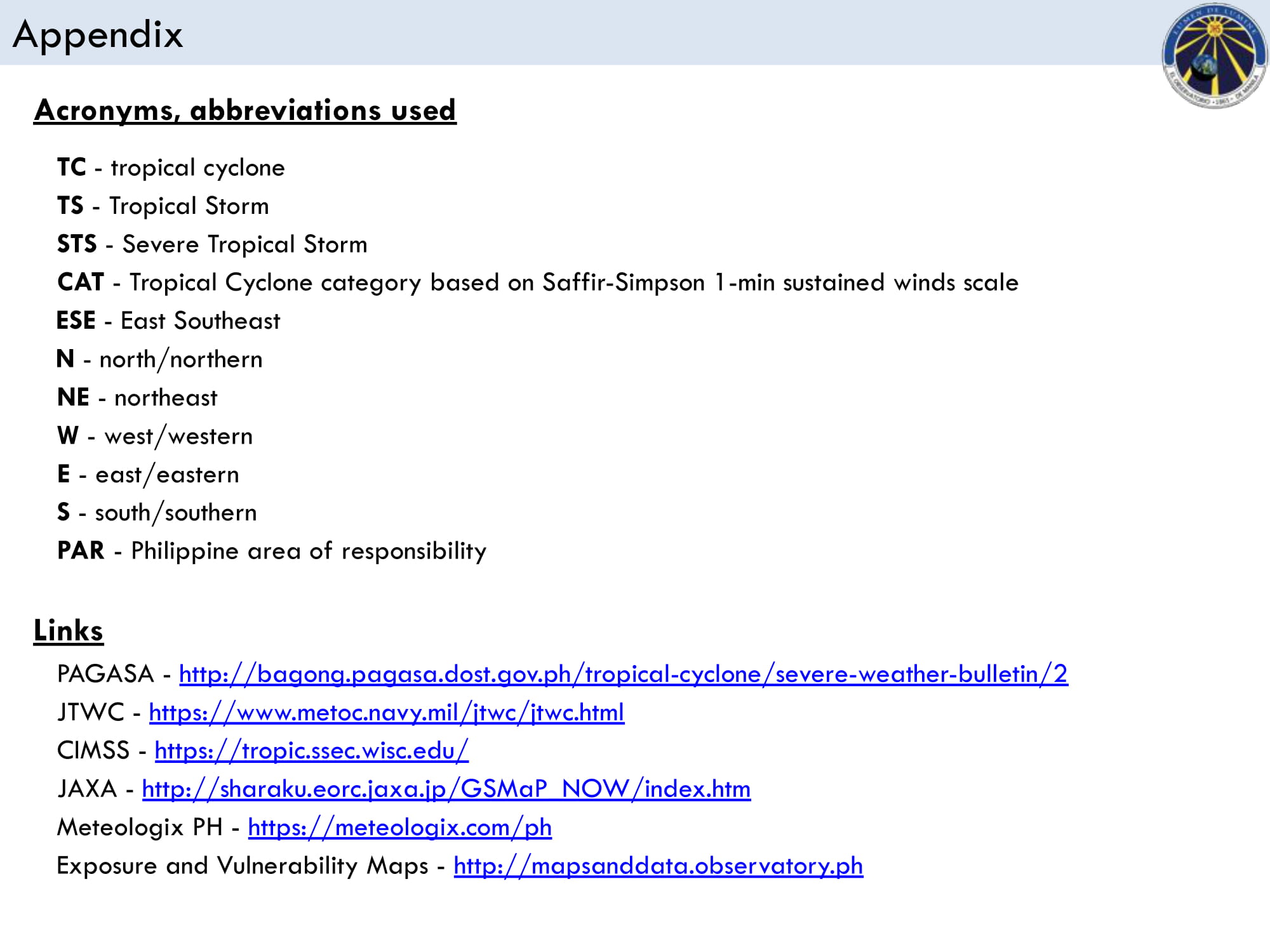 typhoon auring risk assesment 8