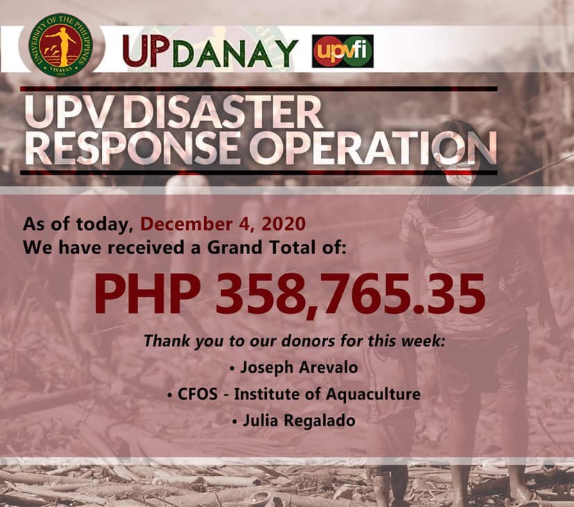 upv disaster response operation update3