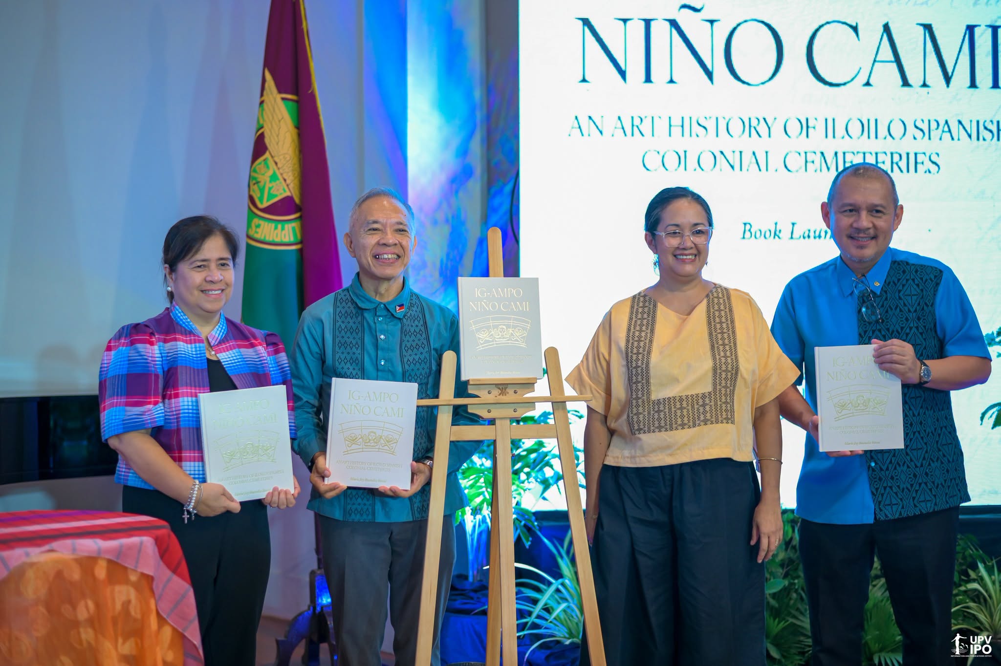 Prof. Sumagaysay’s book, “Ig-Ampo Niño Cami: An Art History of Iloilo Spanish Colonial Cemeteries” officially launch at UPV